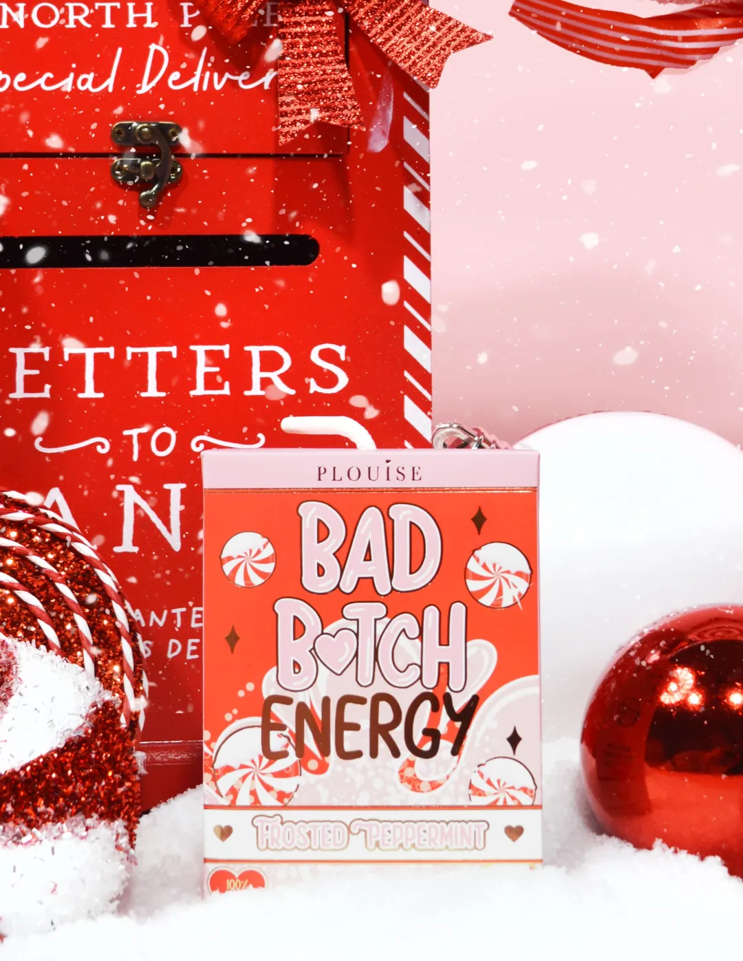 Hot P.Louise Bad Bitch Energy - Frosted Peppermint Lip Conditioner|Lip Oil