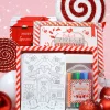Cheap P.Louise Create A Colourful Christmas Colouring Book Palettes