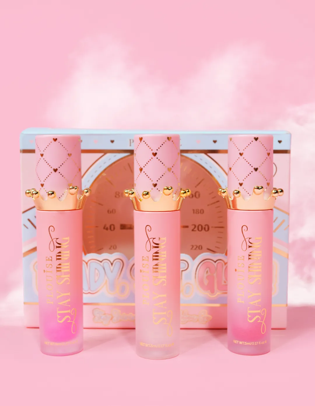 New P.Louise Ready Set Glow Lip Oil Set Lip Oil