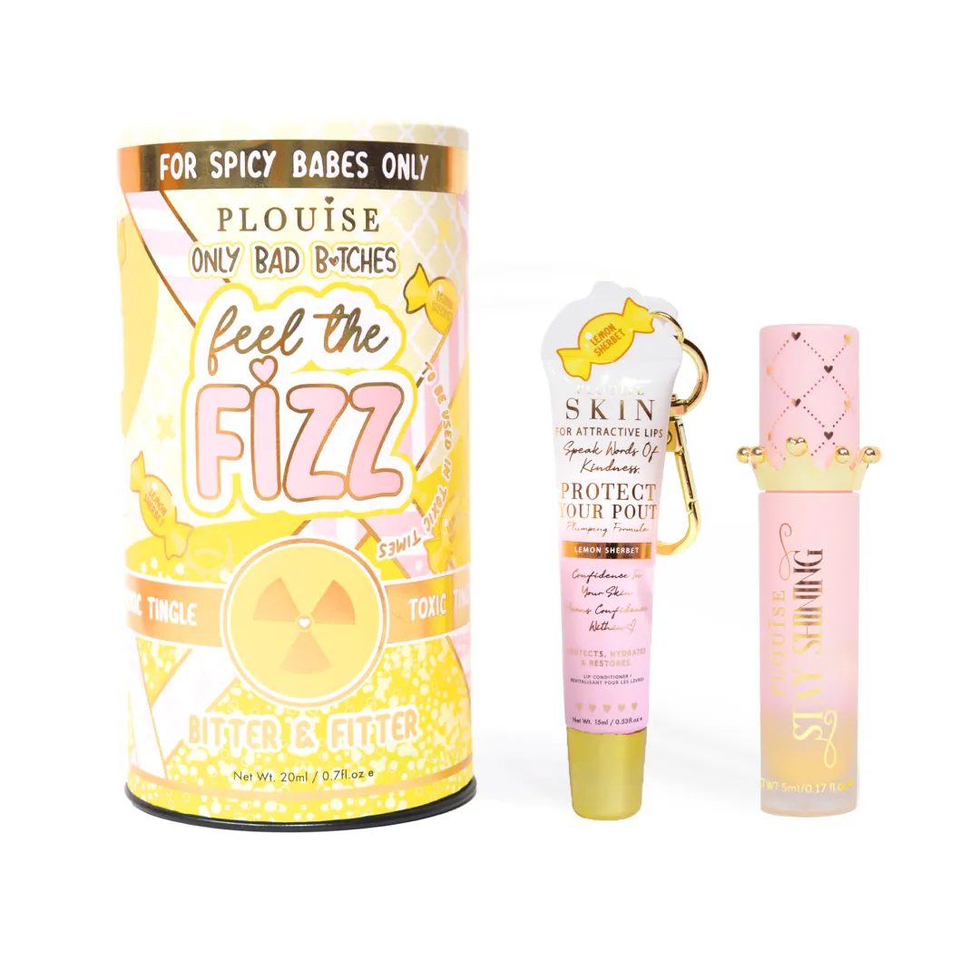 Sale P.Louise Ready, Set... Pack Your Sh*t And Go! Suitcase Lip Conditioner