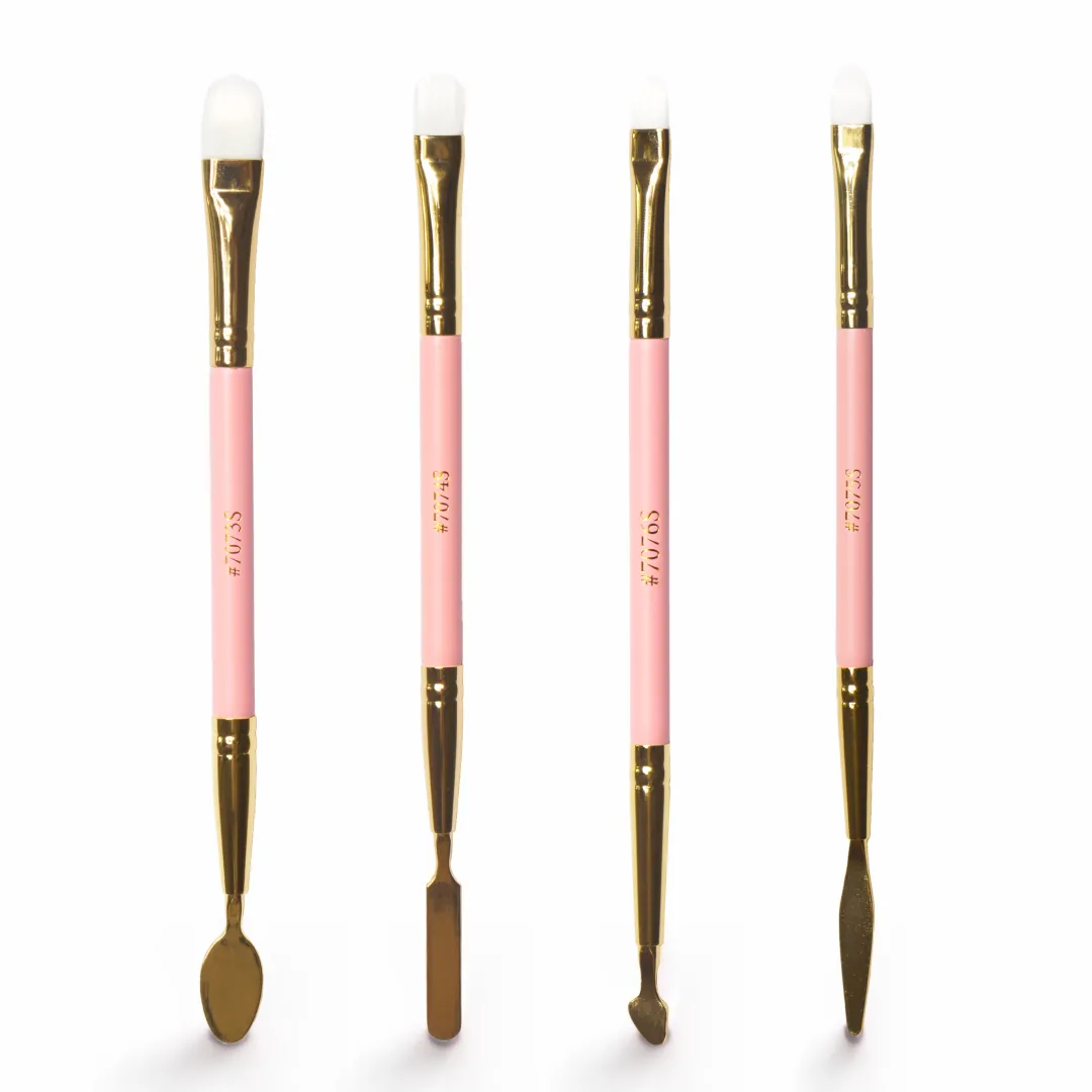 New P.Louise Remove & Improve 4pc Spatula Brush Set Brush Sets