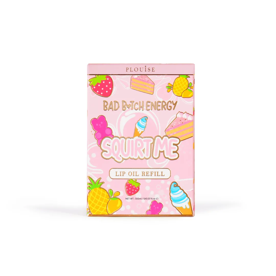 Cheap P.Louise Squirt Me Lip Oil Refill Sachet Packs 2ml Lip Oil