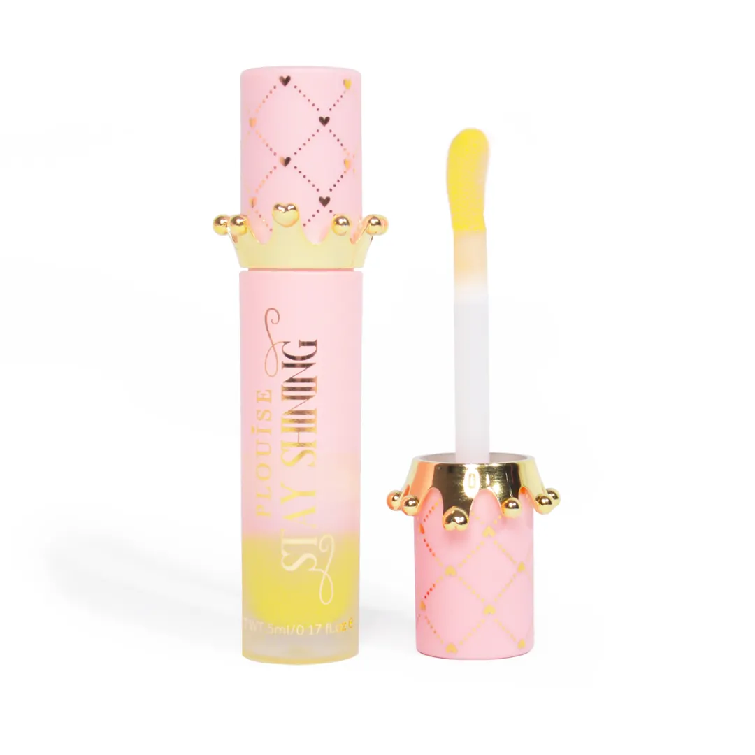 Cheap P.Louise Stay Shining Crown Lip Oil Lip Oil