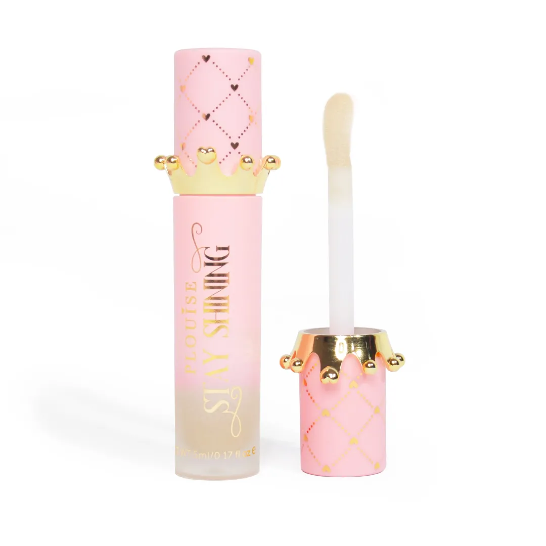 Cheap P.Louise Stay Shining Crown Lip Oil Lip Oil