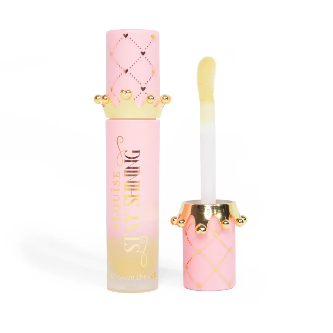 Cheap P.Louise Stay Shining Crown Lip Oil Lip Oil