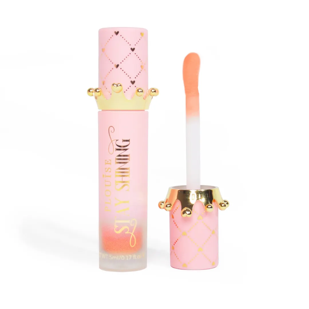 Cheap P.Louise Stay Shining Crown Lip Oil Lip Oil