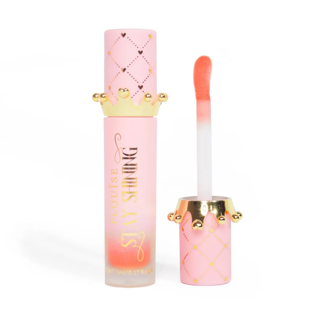 Cheap P.Louise Stay Shining Crown Lip Oil Lip Oil