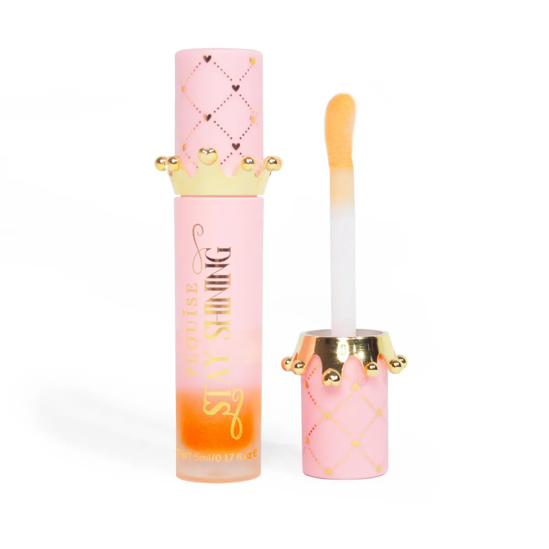 Cheap P.Louise Stay Shining Crown Lip Oil Lip Oil
