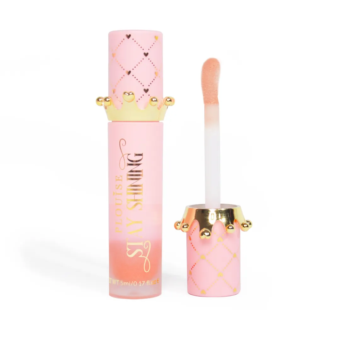 Cheap P.Louise Stay Shining Crown Lip Oil Lip Oil
