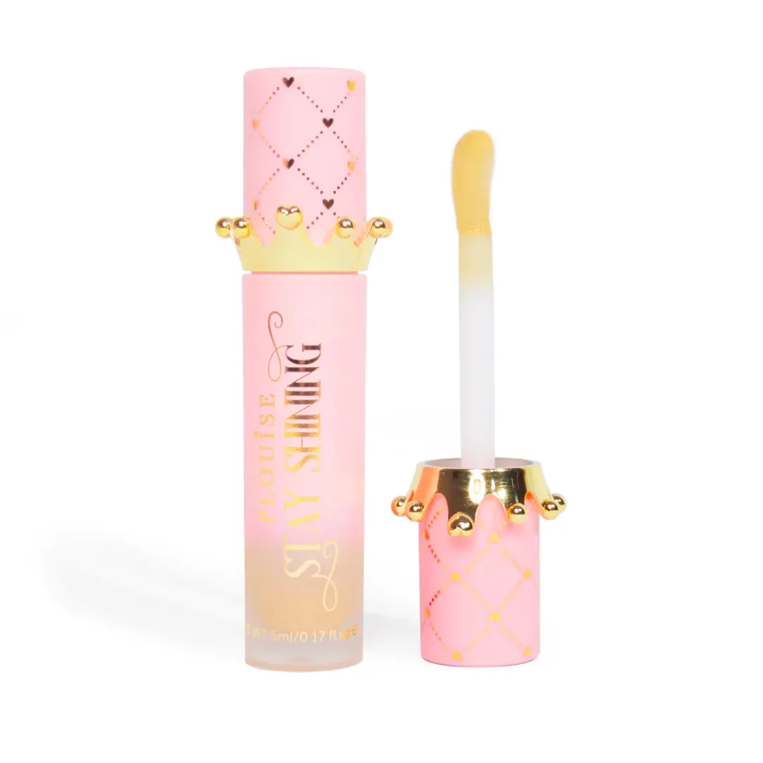 Cheap P.Louise Stay Shining Crown Lip Oil Lip Oil