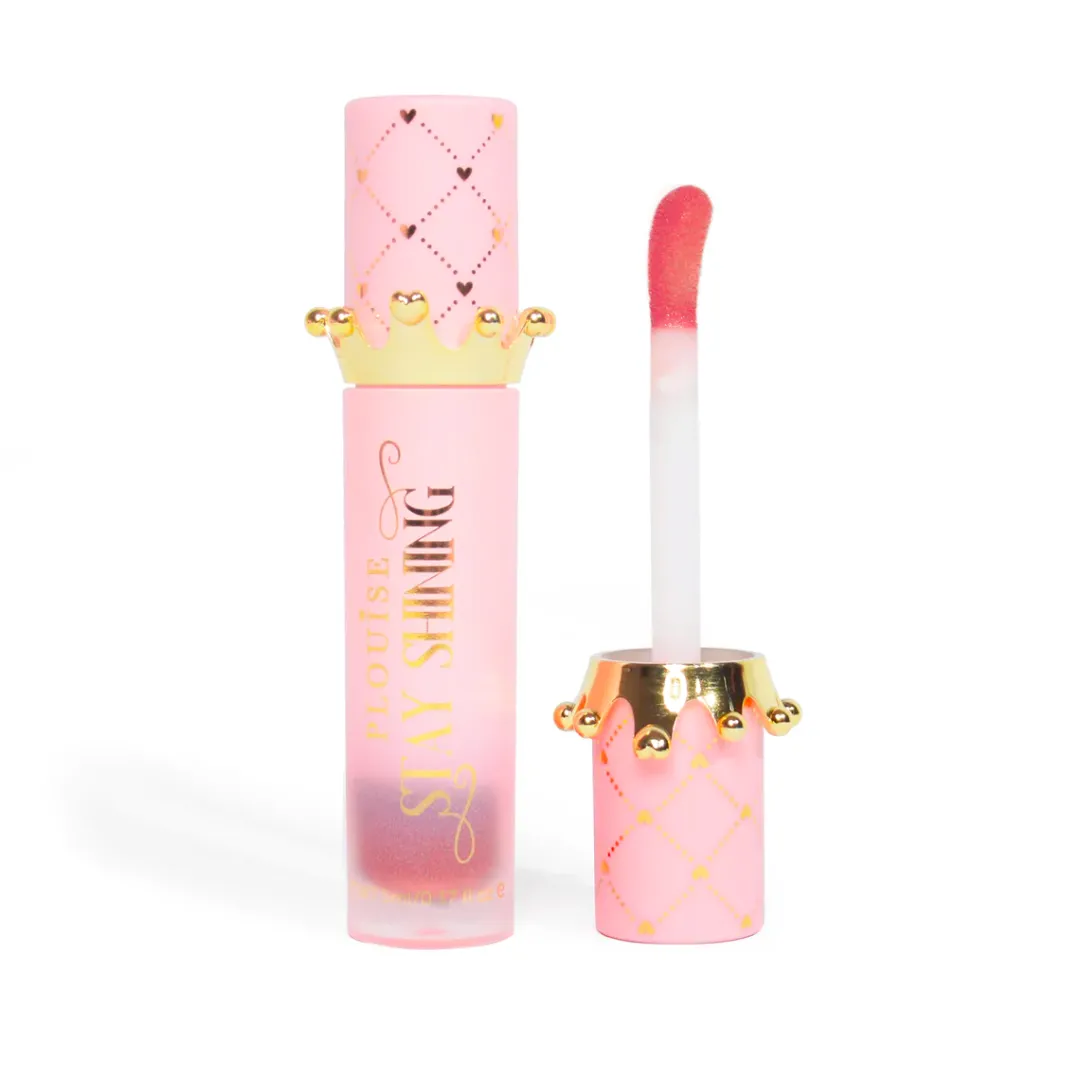 Cheap P.Louise Stay Shining Crown Lip Oil Lip Oil