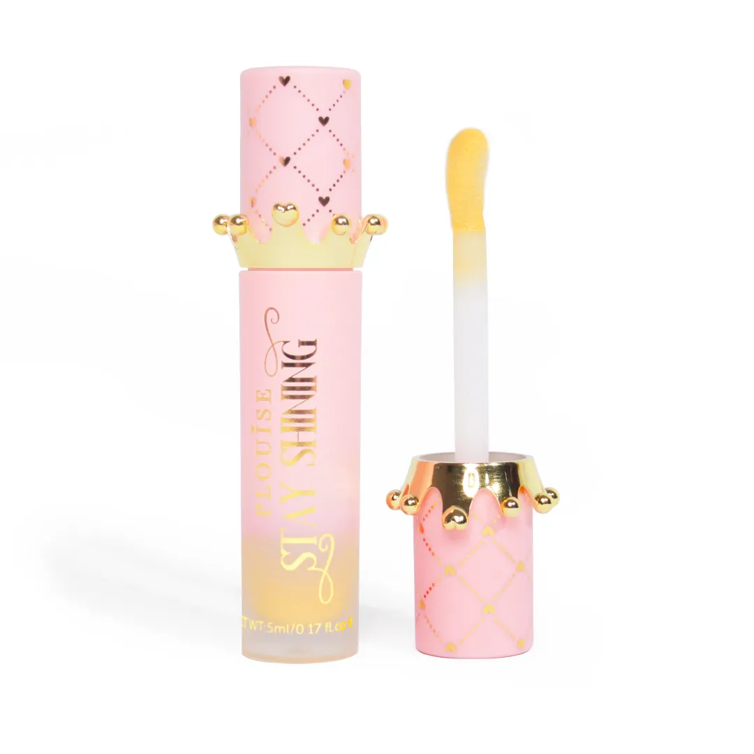 Cheap P.Louise Stay Shining Crown Lip Oil Lip Oil