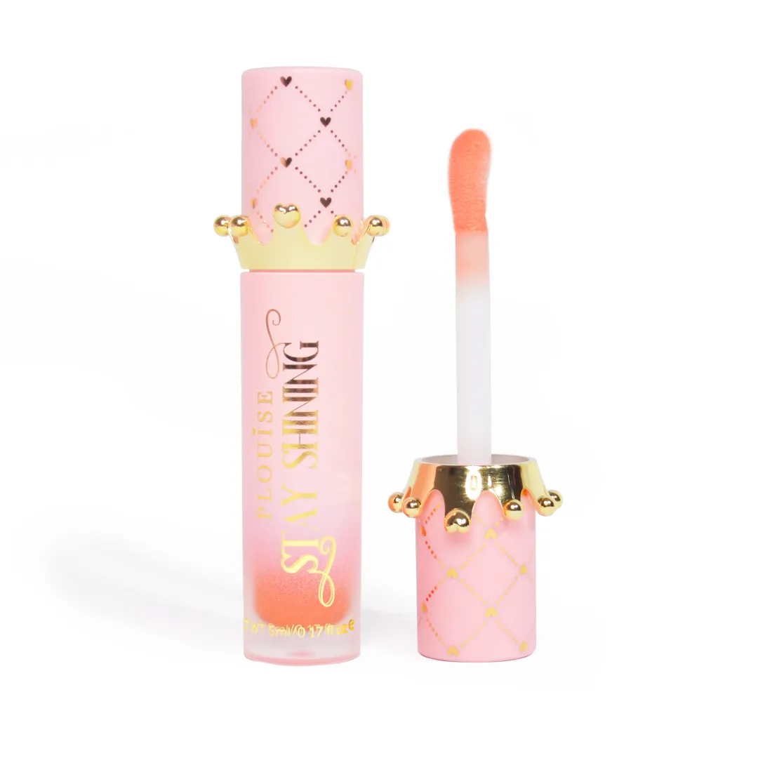 Cheap P.Louise Stay Shining Crown Lip Oil Lip Oil