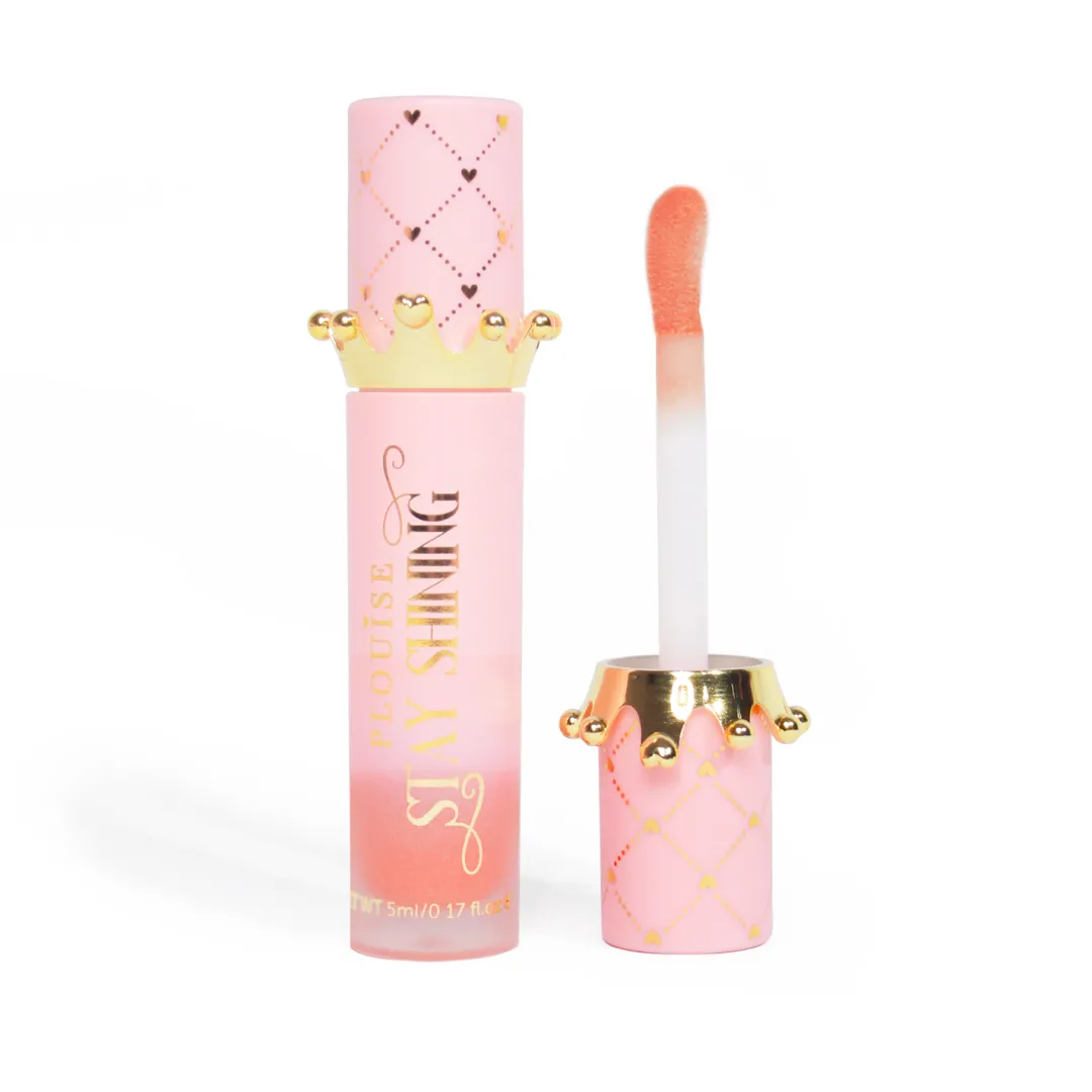 Cheap P.Louise Stay Shining Crown Lip Oil Lip Oil