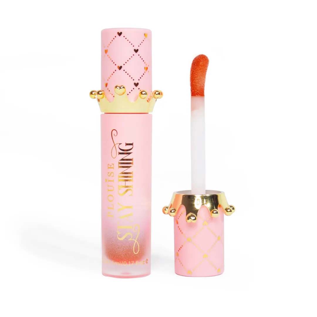 Cheap P.Louise Stay Shining Crown Lip Oil Lip Oil