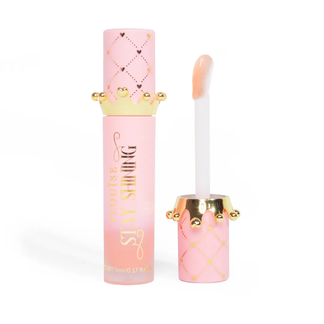 Cheap P.Louise Stay Shining Crown Lip Oil Lip Oil
