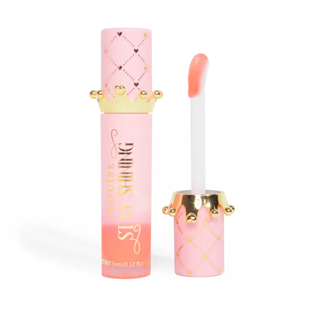 Cheap P.Louise Stay Shining Crown Lip Oil Lip Oil