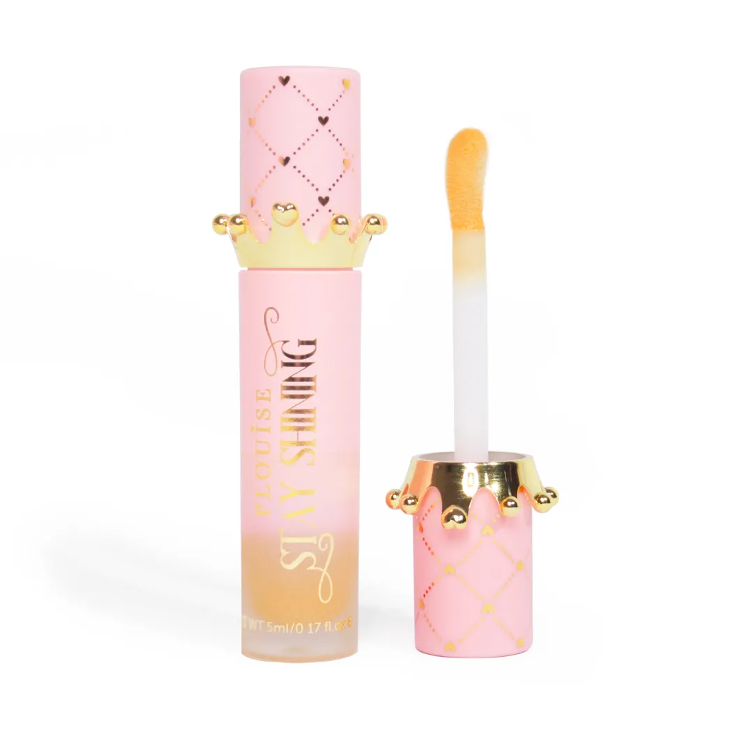 Cheap P.Louise Stay Shining Crown Lip Oil Lip Oil