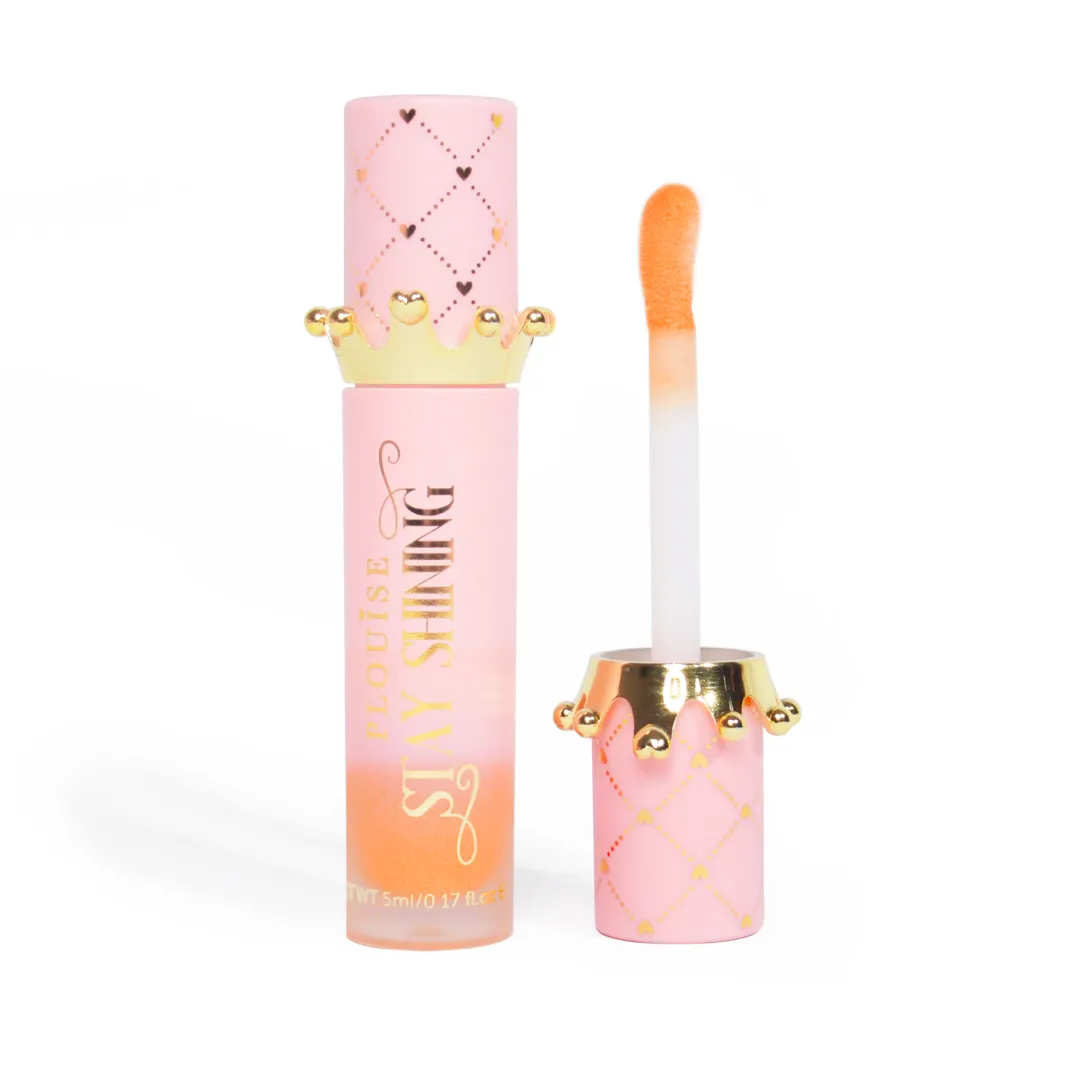 Cheap P.Louise Stay Shining Crown Lip Oil Lip Oil