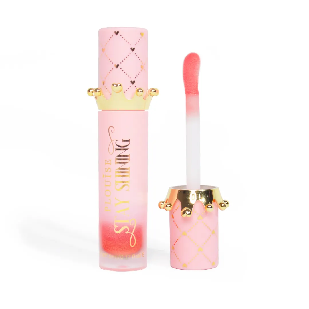 Cheap P.Louise Stay Shining Crown Lip Oil Lip Oil