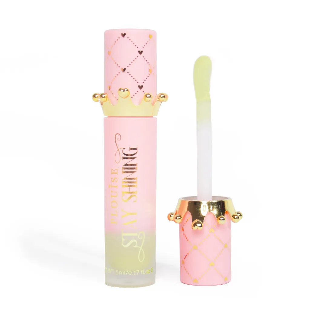 Cheap P.Louise Stay Shining Crown Lip Oil Lip Oil