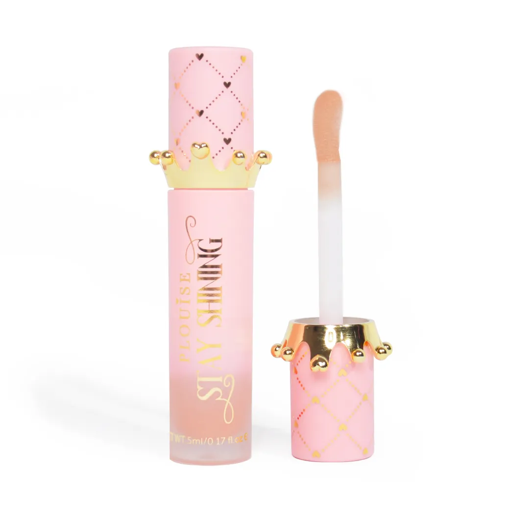 Cheap P.Louise Stay Shining Crown Lip Oil Lip Oil