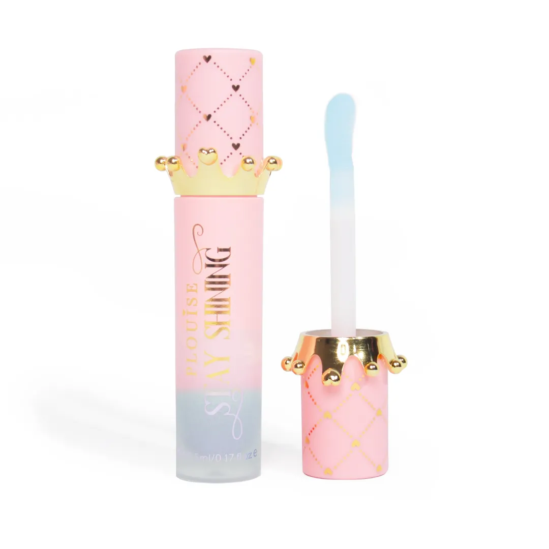 Cheap P.Louise Stay Shining Crown Lip Oil Lip Oil