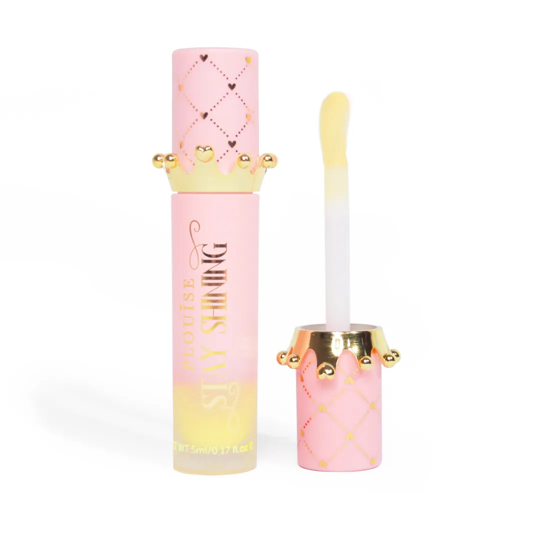 Cheap P.Louise Stay Shining Crown Lip Oil Lip Oil