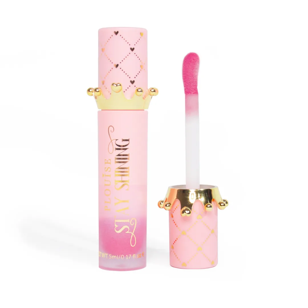 Cheap P.Louise Stay Shining Crown Lip Oil Lip Oil