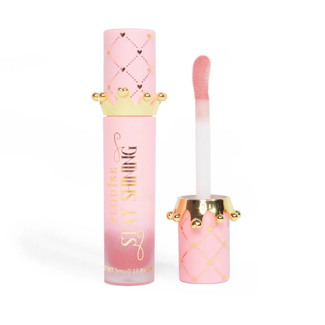 Cheap P.Louise Stay Shining Crown Lip Oil Lip Oil