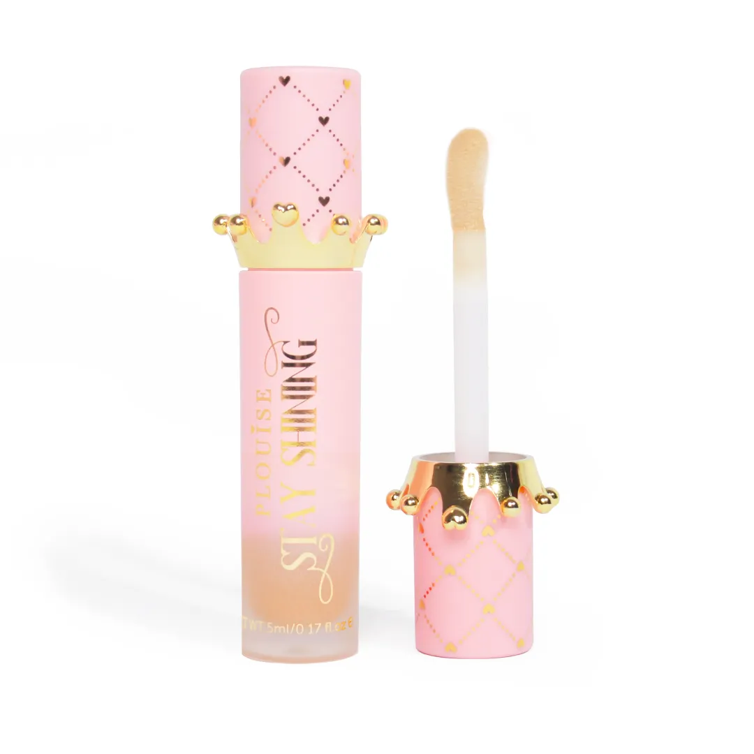 Cheap P.Louise Stay Shining Crown Lip Oil Lip Oil