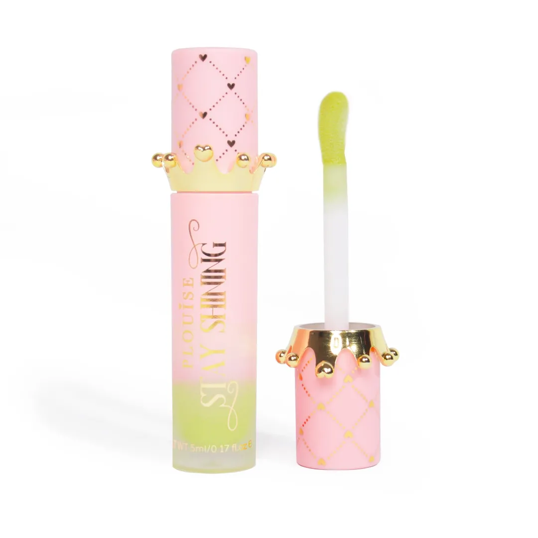 Cheap P.Louise Stay Shining Crown Lip Oil Lip Oil