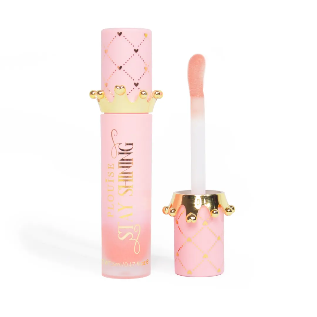 Cheap P.Louise Stay Shining Crown Lip Oil Lip Oil