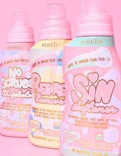 New P.Louise Troubles In Bubbles Bath Set Body Scrub|Body Wash