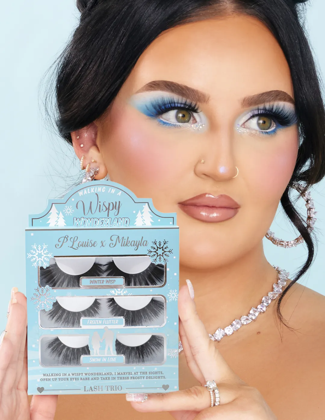 Flash Sale P.Louise x Mikayla - Walking In A Wispy Wonderland Lash Set - Volume 2 Lashes